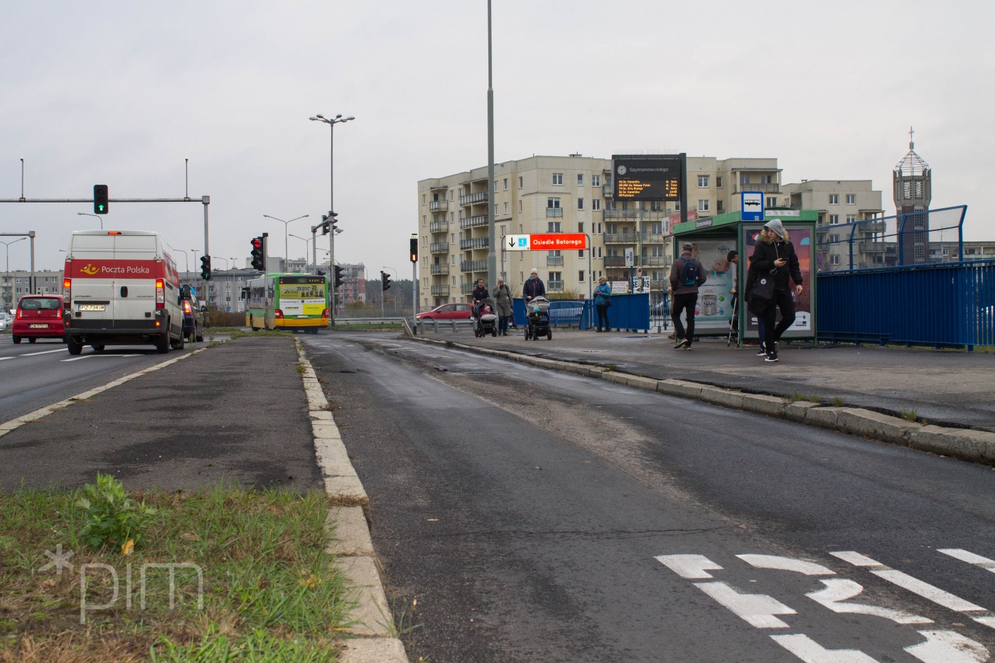 Ruch rowerowy będzie się odbywał na wiadukcie po pasach dla autobusów - grafika artykułu