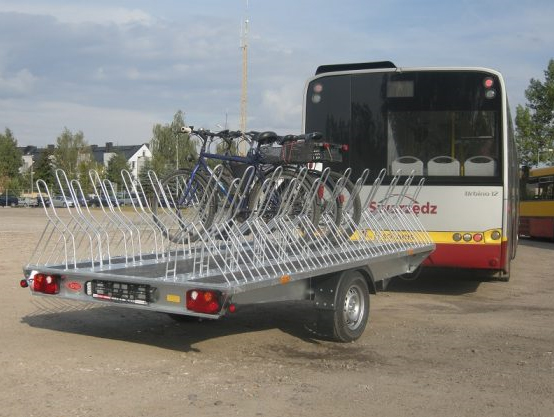 autobus, przyczepa na rowery - grafika artykułu