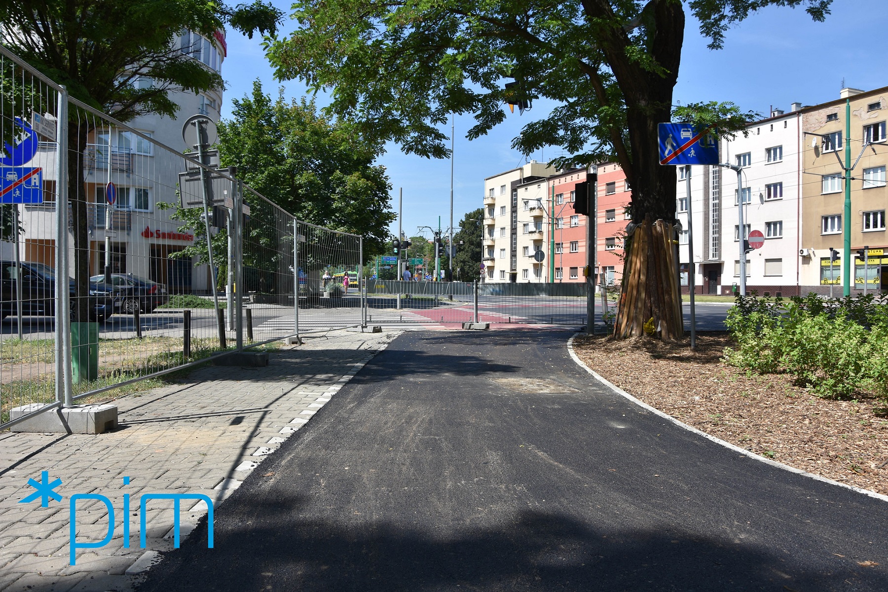 Powstaje trasa rowerowa wzdłuż ul. Grunwaldzkiej fot.PIM - grafika artykułu