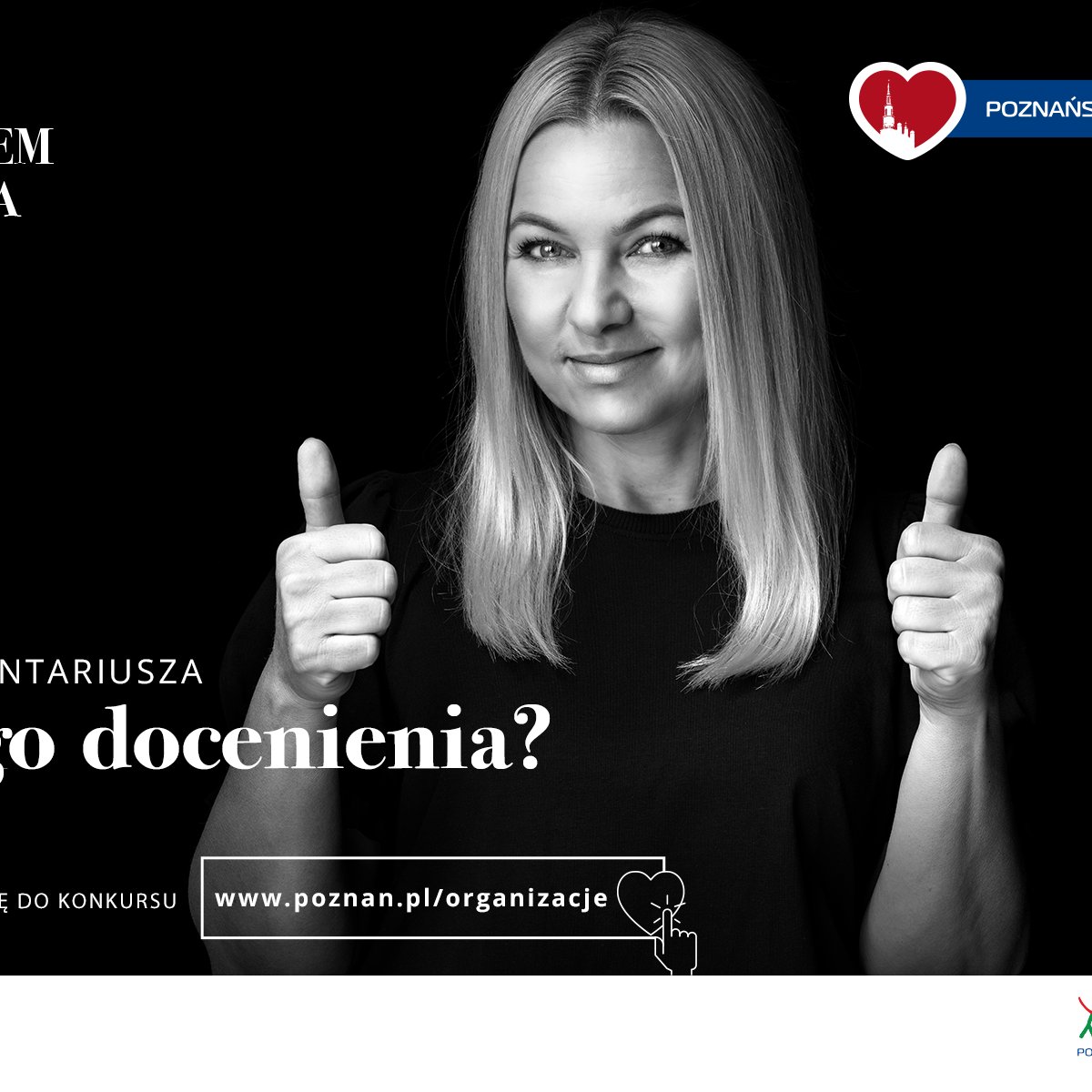 Głosowanie mieszkańców - Poznański Wolontariusz Roku