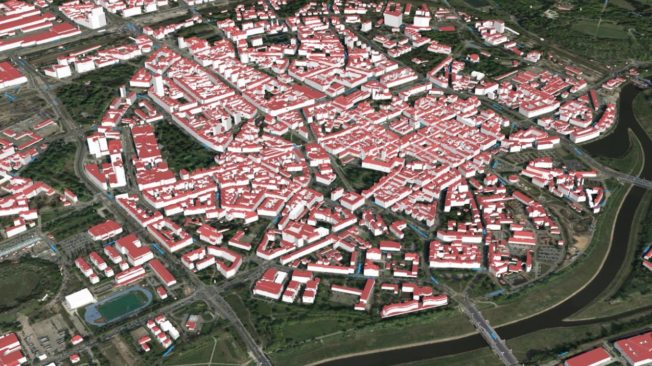 Model 3D - Poznań
