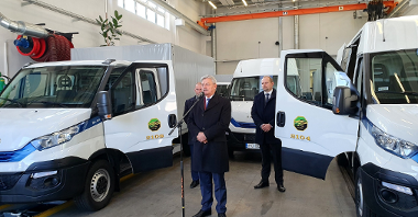 MPK Poznań zakupiło osiem pojazdów technicznych na gaz