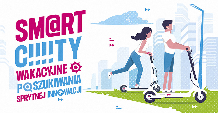 Konkurs Smart City - wakacyjne poszukiwania - grafika artykułu