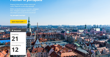 Z aplikacji można skorzystać wchodząc na stronę www.porzadek.poznan.pl lub pobierając ją na urządzenia mobilne z systemem Android.