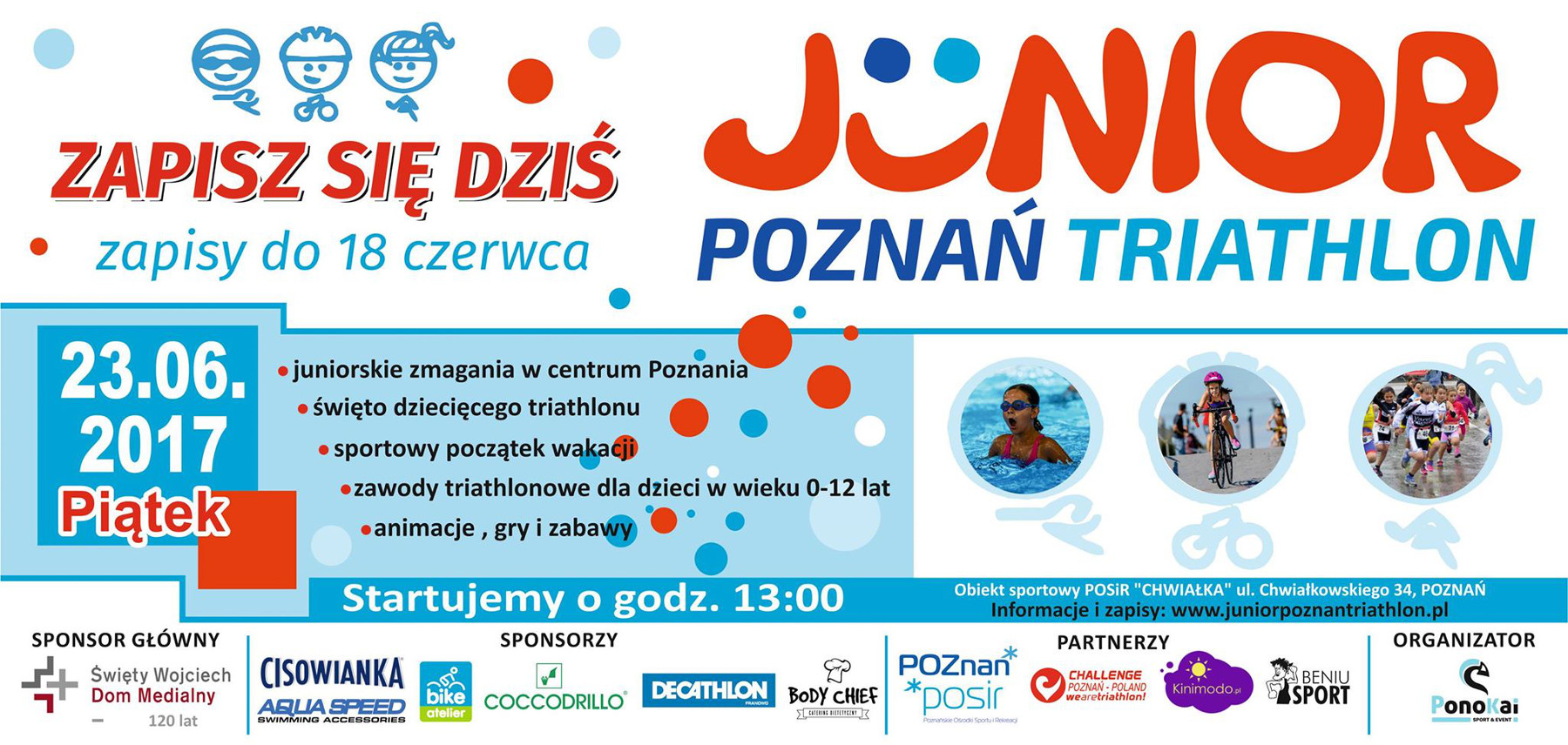Junior Poznań Triathlon - grafika artykułu
