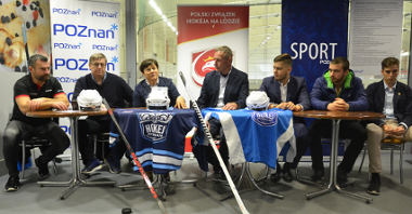 Konferencja prasowa Hokej Poznań fot. Wydział Sportu UMP