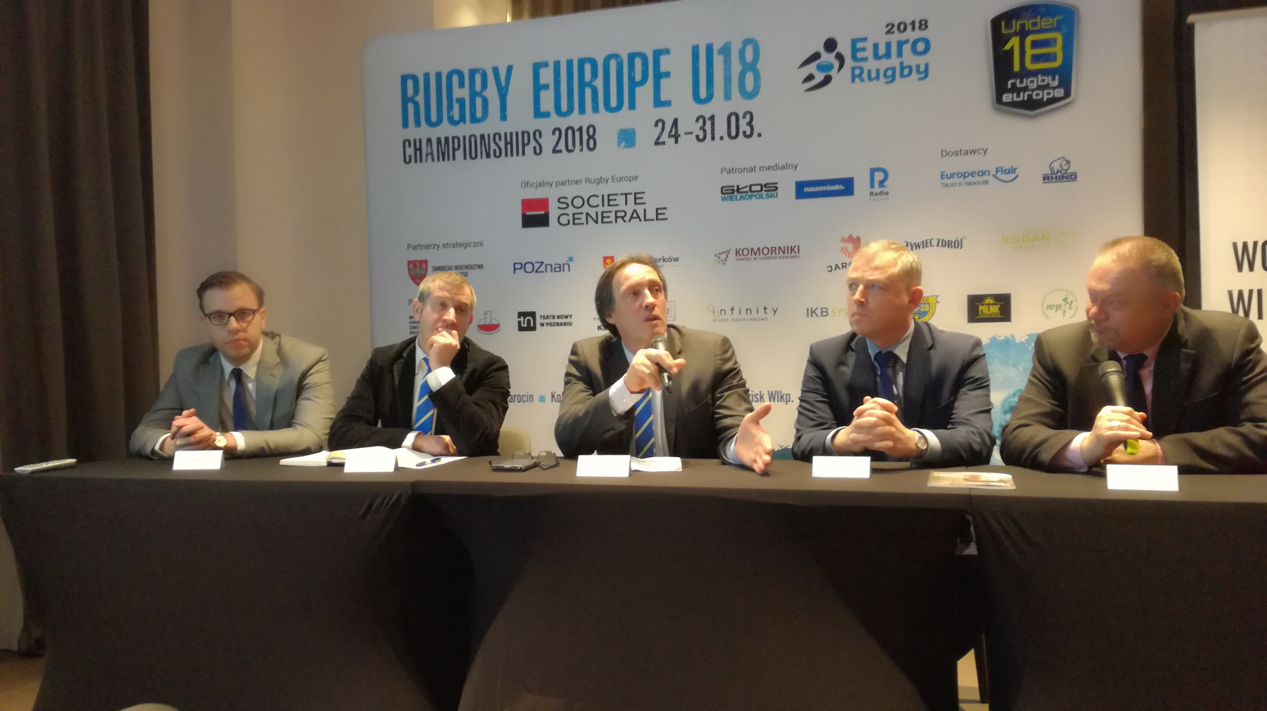 Konferencja prasowa Euro Rugby U-18 - grafika artykułu