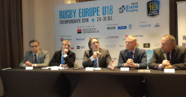 Konferencja prasowa Euro Rugby U-18