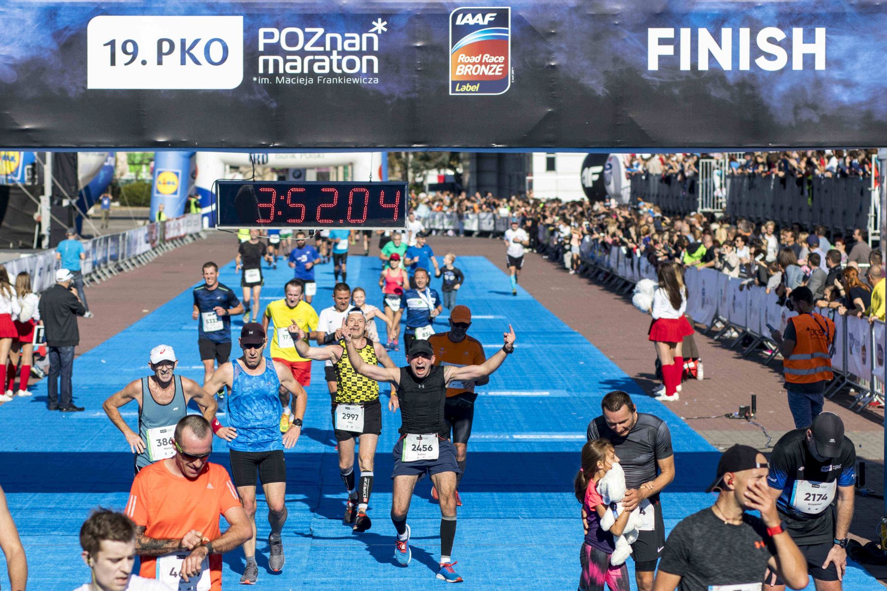 19. PKO Poznań Maraton fot. Adam Ciereszko - grafika artykułu