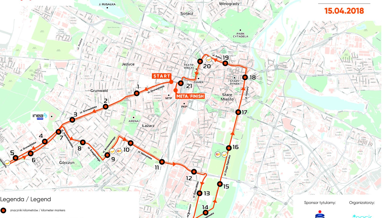 Trasa Półmaratonu