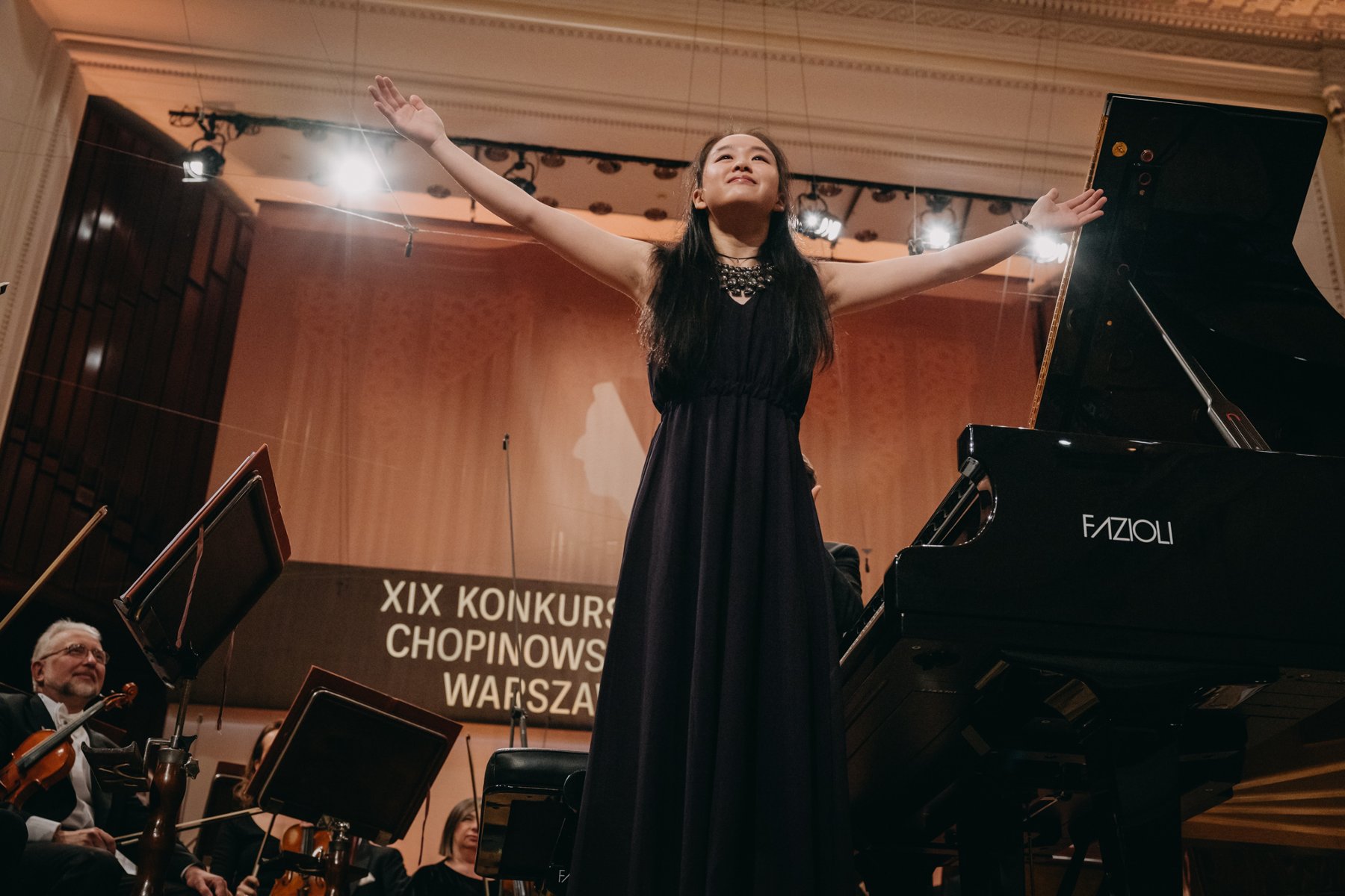 Tianyao Lyu, a Chinese student in Poznań, took 4th place at the 19th International Fryderyk Chopin Piano Competition, photo: chopincompetition.pl/Wojciech Grzedziński a