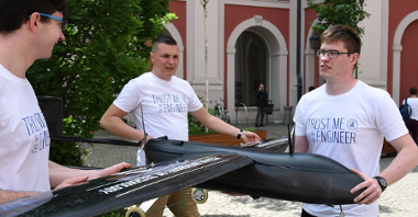 Poznan University of Technology Drone at Competition in the USA