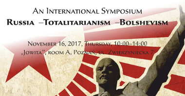 An international symposium Russia - Totalitarianism - Bolshevizm