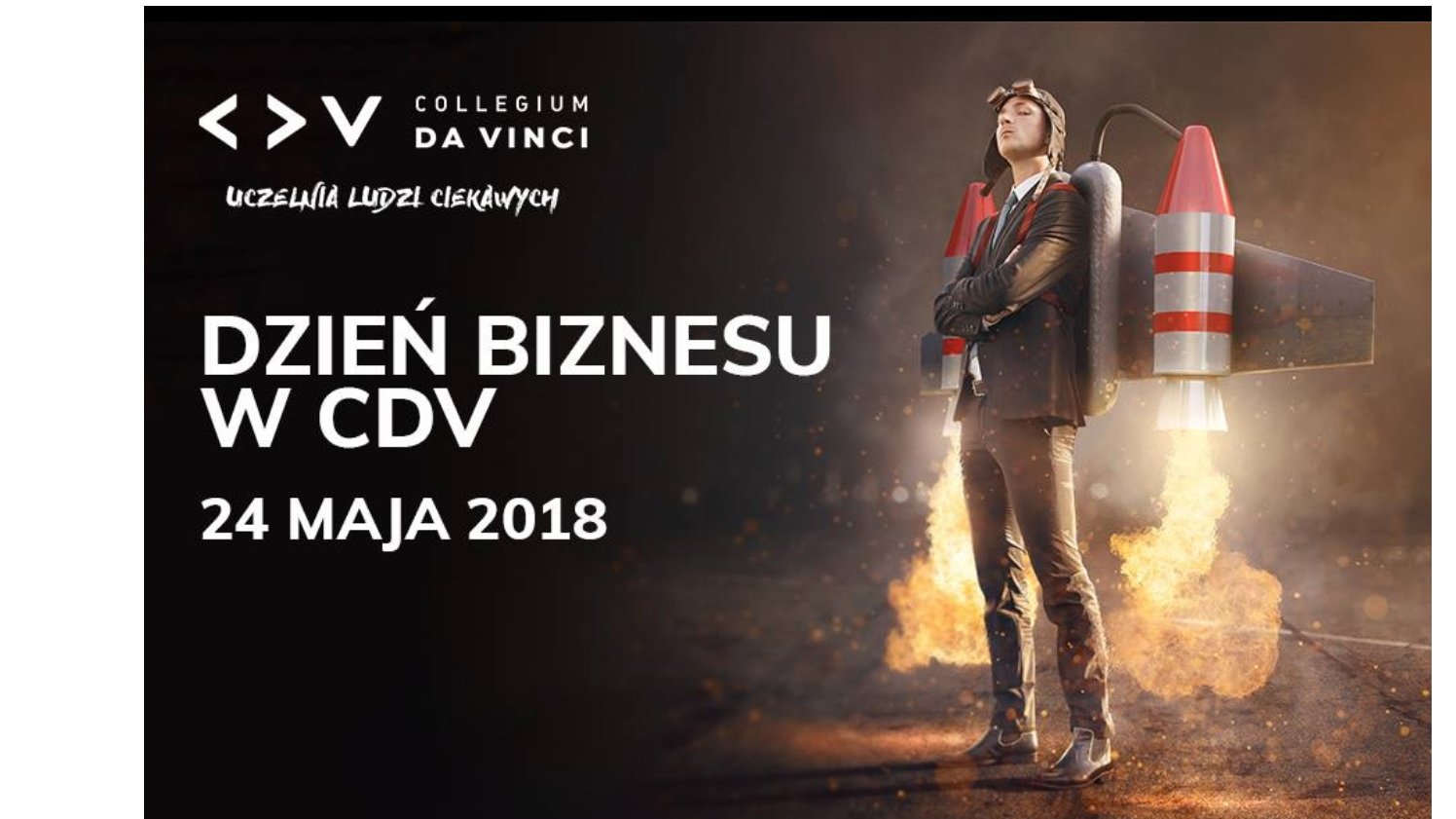 Dzień biznesu w Collegium Da Vinci