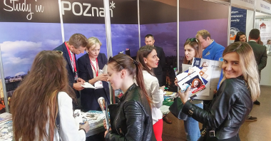 "Study in Poznań" na targach "Education abroad" w Kijowie