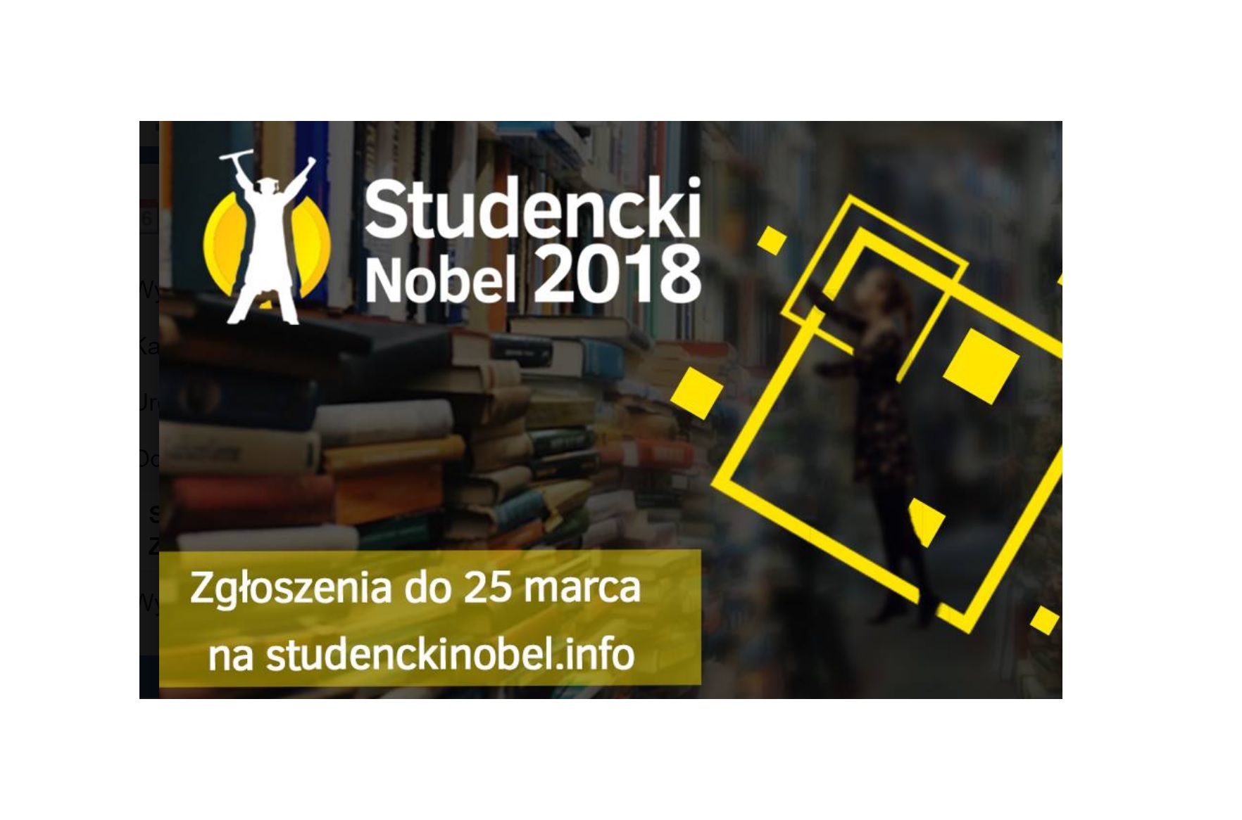 Studencki Nobel 2018 - grafika artykułu