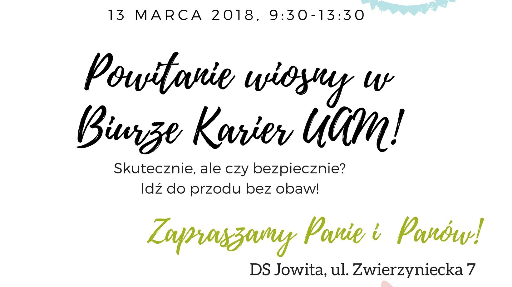 Powitanie wiosny w Biurze Karier UAM