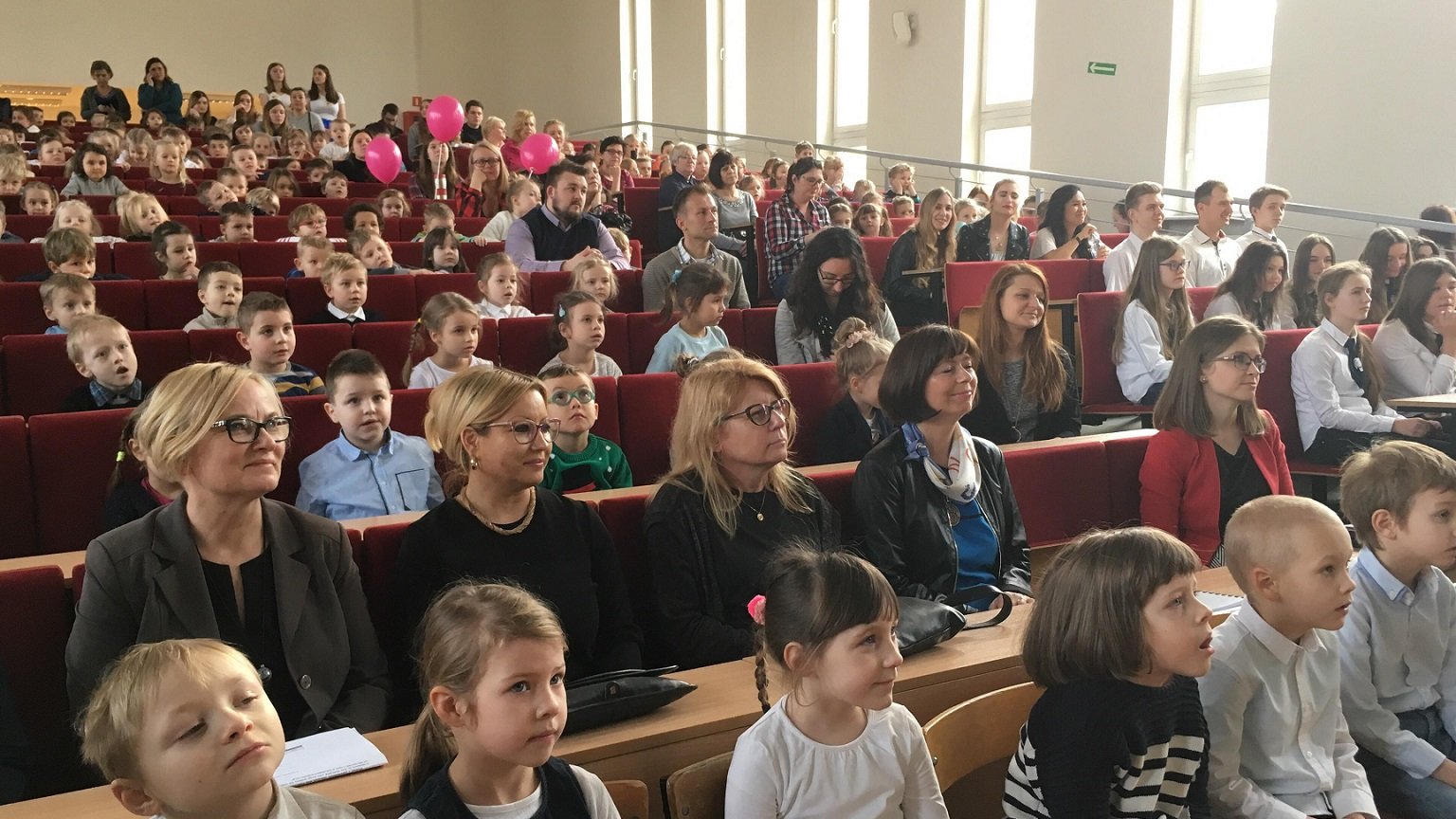 Przedszkolaki na Uniwersytecie