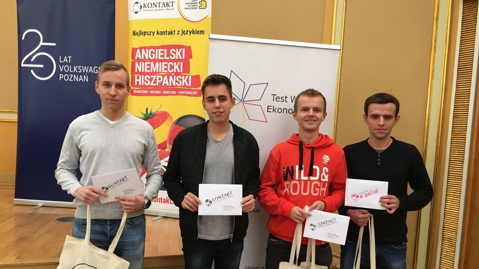 Zwycięzcy poznańskich eliminacji Testu Wiedzy Ekonomicznej