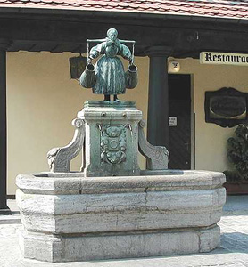 Der kleine Bambergerin - Brunnen