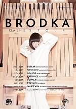 Plakat spektaklu BRODKA Clashes Tour