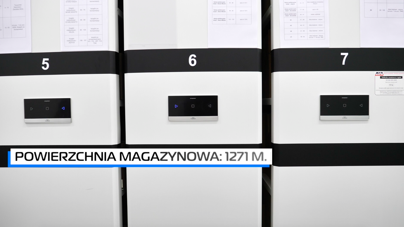 Nowe archiwum Urzędu Miasta Poznania