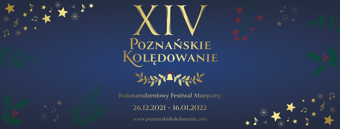 Event poster - information about the event on dark blue background. - grafika artykułu