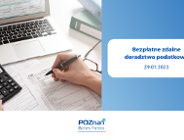 Bezpłatne zdalne doradztwo podatkowe - 29.01.2024 r.
