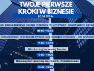 Cykl szkoleń "Twoje pierwsze kroki w biznesie"