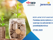 Fundusz pożyczkowy Jeremie2- szansą na założenie i rozwój przedsiębiorstwa