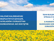 Kalendarium bezpłatnych szkoleń, wykładów i doradztwa biznesowego - Maj 2022