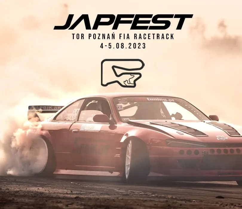 JAPFEST. Tor Poznań Fia Racetrack 4-5.08.2023 - grafika artykułu