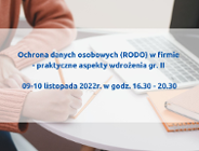 Ochrona danych osobowych (RODO) w firmie - praktyczne aspekty wdrożenia