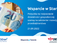 Pożyczka na rozpoczęcie działalności gospodarczej "Wsparcie w Starcie" - szansą na założenie i rozwój przedsiębiorstwa