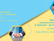 Pracuj i zatrudniaj w Poznaniu - to proste! / Працювати і працевлаштовувати в Познані - простo!