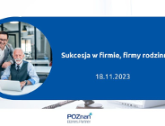 Sukcesja w firmie, firmy rodzinne