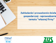 Zakładanie i prowadzenie działalności gospodarczej - wprowadzenie do tematu "własnej firmy"