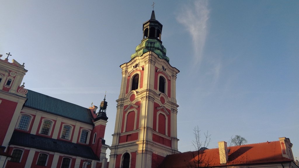 Wieża widoczna z dziedzińca Urzędu Miasta Poznania, fot. Adam Suwart © Wydawnictwo Miejskie Posnania