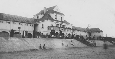 Łazienki rzeczne nad Wartą lata 20. XX w., fot. ze zb. NAC