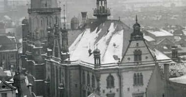 Nowy Ratusz przed rokim 1939, widok ze Wzgórza Przemysła, fot. Roman Ulatowski / cyryl.poznan.pl