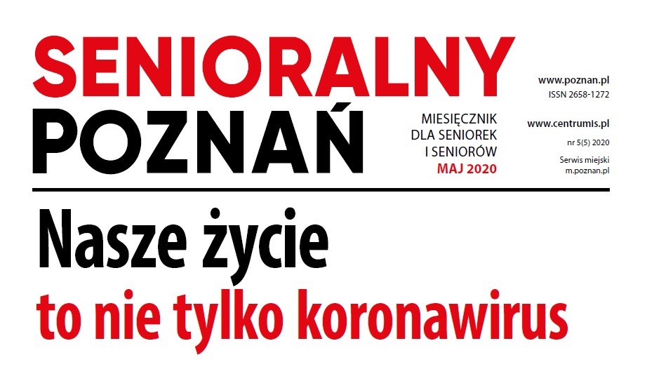 Senioralny Poznań maj 2020 - grafika artykułu