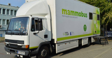Mammobus - mobilny punkt badań mammograficznych, fot. UG Dopiewo