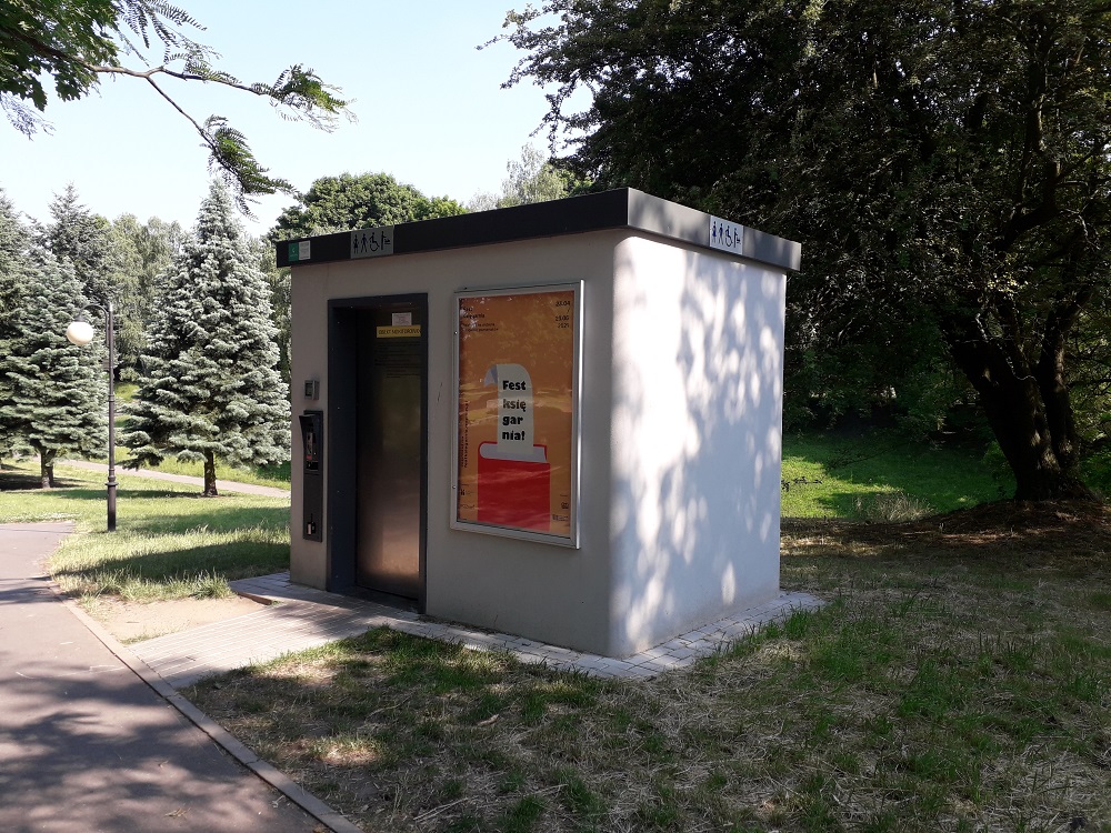 Toaleta automatyczna w Parku Cytadela (przy Rosarium) - grafika artykułu