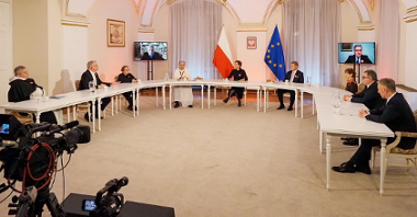 Debata "Wolność kocham i rozumiem", 11 listopada 2021 r., Sala Biała Urzędu Miasta Poznania (fot. UMP)