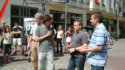 R. Grobelny, M. Wybieralski, W. Bogaczyk i M. Wiśniewski
