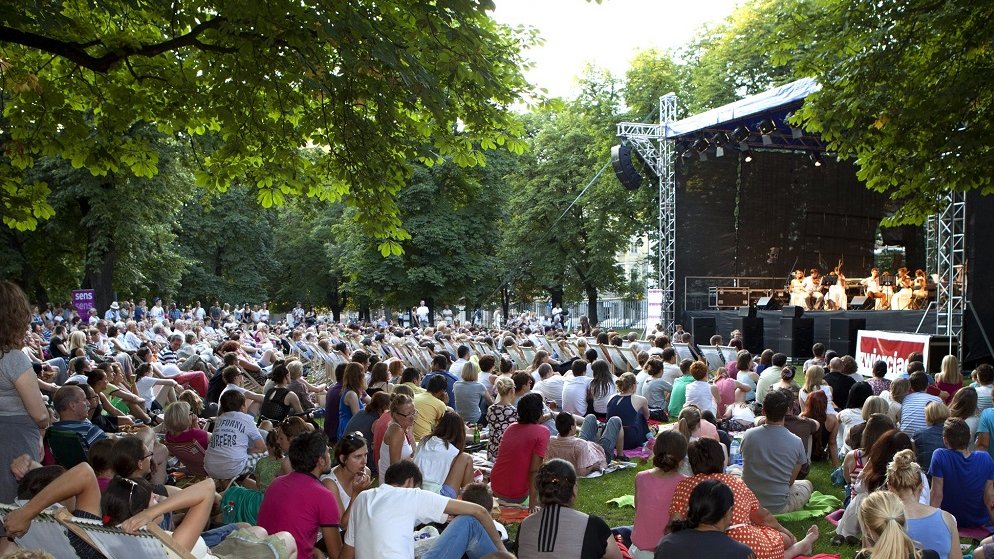 Mloda Polska Filharmonia w parku Starego Browaru, fot. KPictures