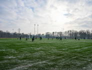 boisko, na którym trenują zawodnicy