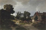 Władysław Malecki, Widok na Białogon, 1870