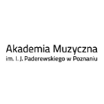 Na grafice napis Akademia Muzyczna im. I.J. Paderewskiego w Poznaniu.