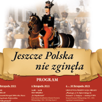 Na grafice obraz przedstawiający Henryka Dąbrowskiego.